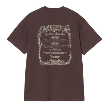T-SHIRT HOMME CHEZ WIP MARRON MARRON