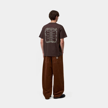 T-SHIRT HOMME CHEZ WIP MARRON MARRON