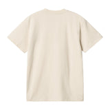 T-SHIRT HOMME AMERICAN SCRIPT BEIGE BEIGE