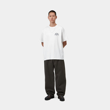 T-SHIRT HOMME ARCH SCRIPT BLANC BLANC