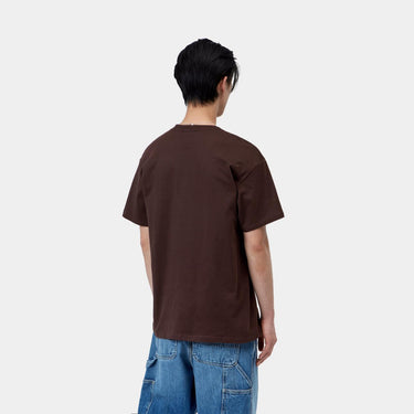 T-SHIRT HOMME CHASE MARRON MARRON
