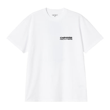 T-SHIRT HOMME CUBIST BLANC BLANC