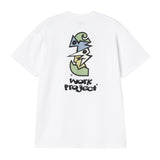 T-SHIRT HOMME CUBIST BLANC BLANC