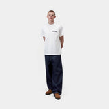 T-SHIRT HOMME CUBIST BLANC BLANC