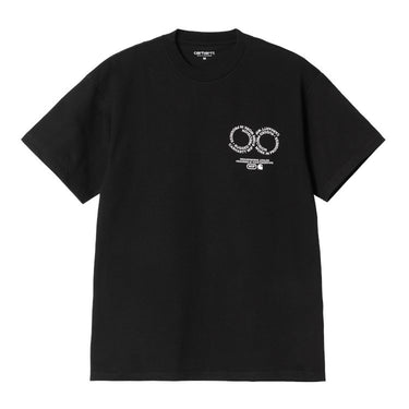 T-SHIRT HOMME ROTATION NOIR NOIR