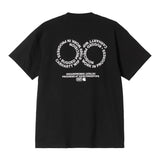 T-SHIRT HOMME ROTATION NOIR NOIR