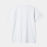 T-SHIRT HOMME S/S AMERICAN SCRIPT BLANC BLANC