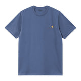 T-SHIRT HOMME S/S AMERICAN SCRIPT BLEU BLEU