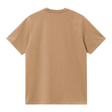 T-SHIRT HOMME S/S CHASE CAMEL CAMEL