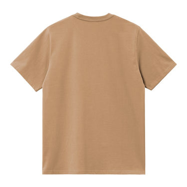 T-SHIRT HOMME S/S CHASE CAMEL CAMEL