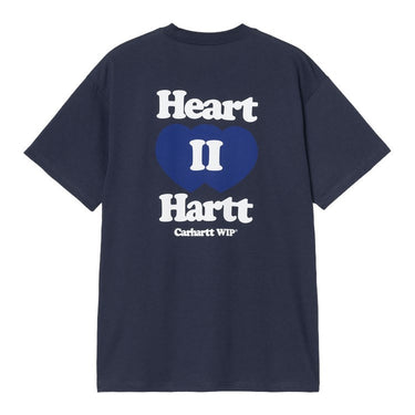 T-SHIRT HOMME S/S HEART II HARTT MARINE MARINE