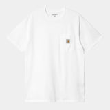 T-SHIRT HOMME S/S POCKET BLANC BLANC
