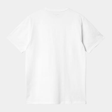 T-SHIRT HOMME S/S POCKET BLANC BLANC