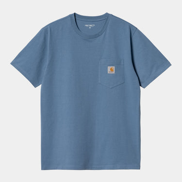 T-SHIRT HOMME S/S POCKET BLEU BLEU