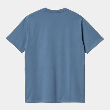 T-SHIRT HOMME S/S POCKET BLEU BLEU