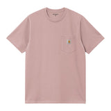 T-SHIRT HOMME S/S POCKET ROSE ROSE