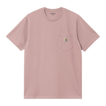 T-SHIRT HOMME S/S POCKET ROSE ROSE