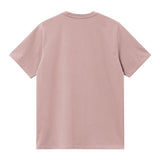 T-SHIRT HOMME S/S POCKET ROSE ROSE