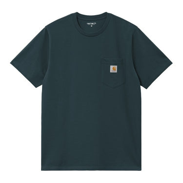 T-SHIRT HOMME S/S POCKET VERT FONCE VERT FONCE
