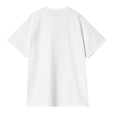 T-SHIRT HOMME S/S SCRIPT EMBROIDER BLANC BLANC