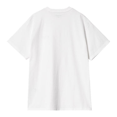 T-SHIRT HOMME S/S SCRIPT EMBROIDER BLANC BLANC