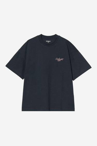 T-SHIRT HOMME S/S SIGNATURE SCRIPT MARINE MARINE