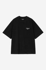 T-SHIRT HOMME S/S SIGNATURE SCRIPT NOIR NOIR