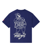 T-SHIRT HOMME BLOOMERS OS BLEU BLEU