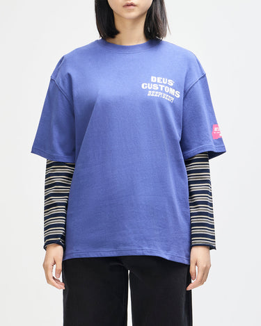 T-SHIRT HOMME BLOOMERS OS BLEU BLEU