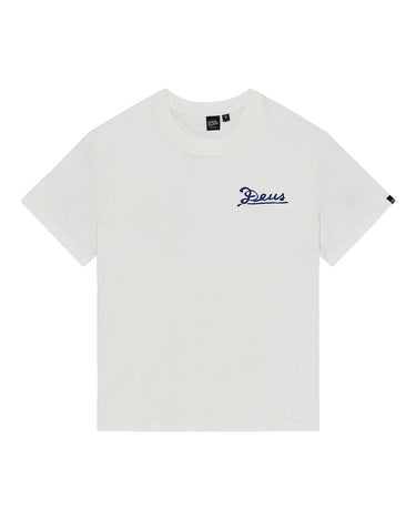 T-SHIRT HOMME BOBSKULL BLANC BLANC