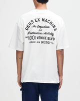 T-SHIRT HOMME VENICE SIGN BLANC BLANC