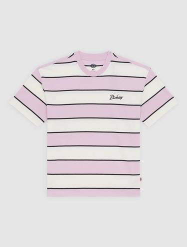 T-SHIRT HOMME EMBROIDERY STRIPE ECRU ECRU