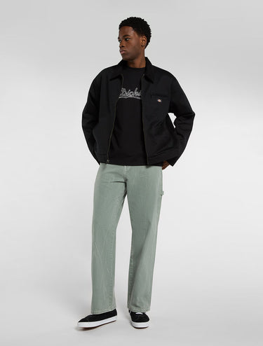 T-SHIRT HOMME LOOSE WAVE NOIR NOIR