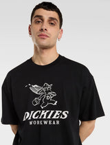 T-SHIRT HOMME PINE NOIR NOIR