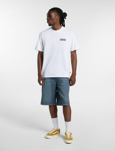 T-SHIRT HOMME PLAIN CITY BLANC BLANC