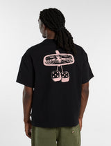 T-SHIRT HOMME POLK NOIR NOIR