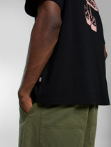 T-SHIRT HOMME POLK NOIR NOIR
