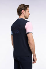 T-SHIRT HOMME COL ROND MARINE MARINE