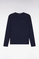 T-SHIRT HOMME LOGO COL ROND MARINE MARINE