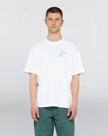 T-SHIRT HOMME CHARMER BLANC BLANC