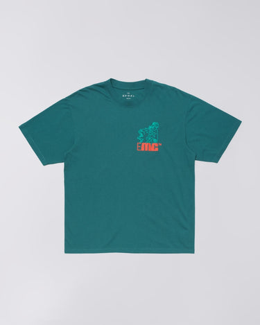 T-SHIRT HOMME CHARMER CHEST VERT VERT