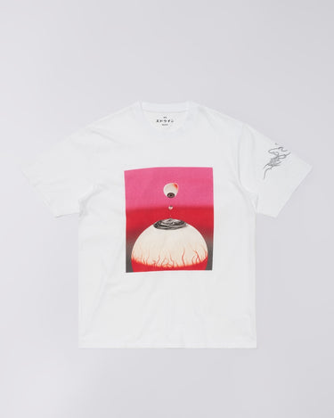 T-SHIRT HOMME HOLD MY GAZE WHITE GARMENT WHITE GARMENT