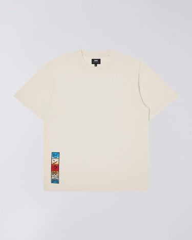 T-SHIRT HOMME PINKU EIGA CREME CREME