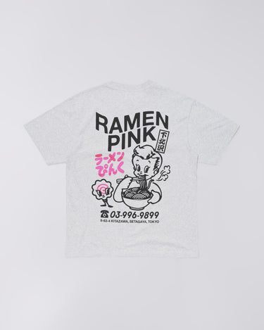 T-SHIRT HOMME RAMEN PINK GRIS GRIS