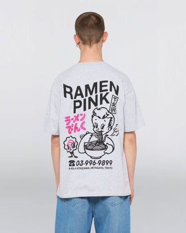 T-SHIRT HOMME RAMEN PINK GRIS GRIS