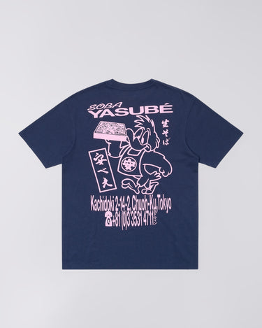 T-SHIRT HOMME SOBA YASUBÉ MARITIME BLUE MARITIME BLUE