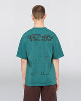 T-SHIRT HOMME SPIRAL SIGHS VERT VERT