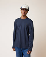 T-SHIRT HOMME BAILLY KNIT MARINE MARINE