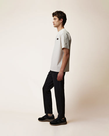 T-SHIRT HOMME LUGNY KNIT GRIS GRIS