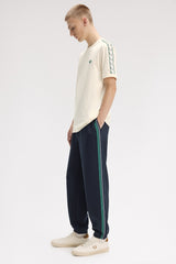 T-SHIRT HOMME CONTRAST TAPE RINGER ECRU 560 ECRU 560